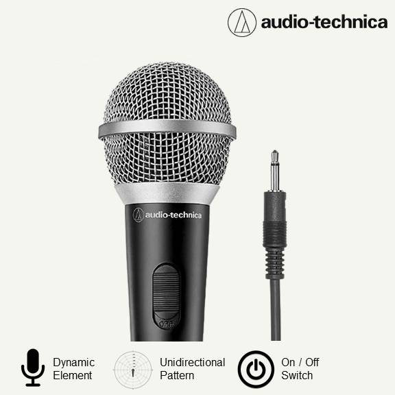 Audio-Technica ATR1200x Unidirectional Dynamic Microphone / Microphone for PA Systems